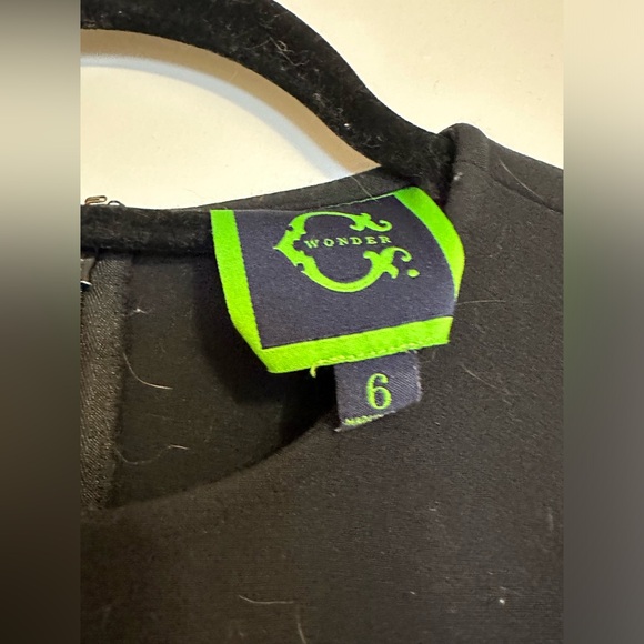 C Wonder black blouse with piping - Picture 4 of 5